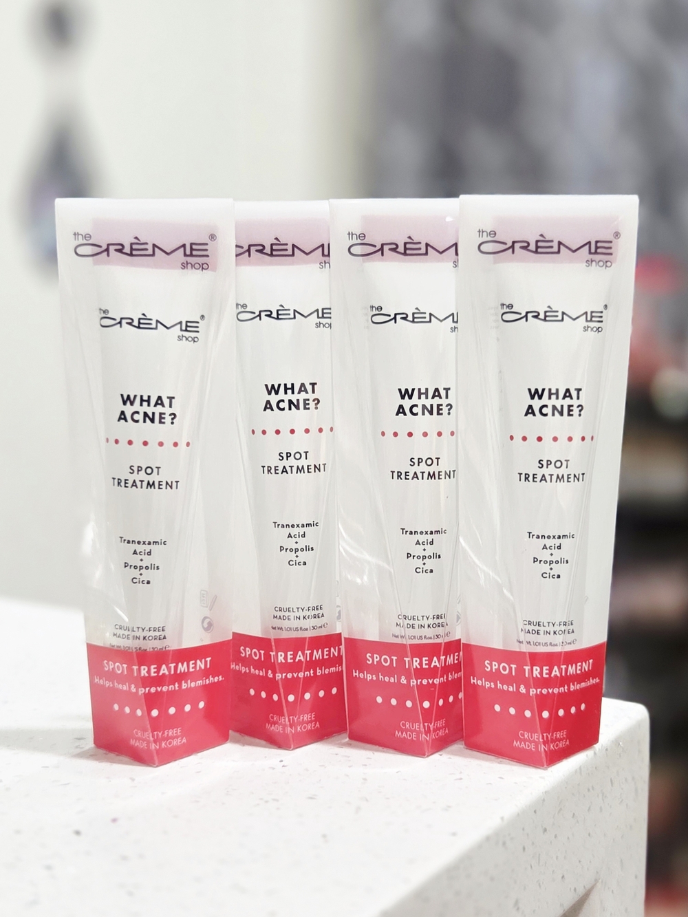 CREME SHOP What Acne? Spot Treatment - X4 Tubes